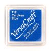 Tampon encreur - petit "VersaCraft" pour textiles (119/cerulean blue) de Tsukineko