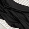 Jersey de tencel modal "Derby Ribbed - black" (noir) de meetMILK