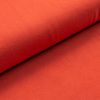 Tissu bord côte bio lisse "Ben" - tubulaire (rouge rouille)