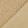Fausse fourrure/moumoute "Velours recto-verso" (sable)