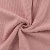 Tissu maille en coton - côtelé "Levi" (rose pastel)