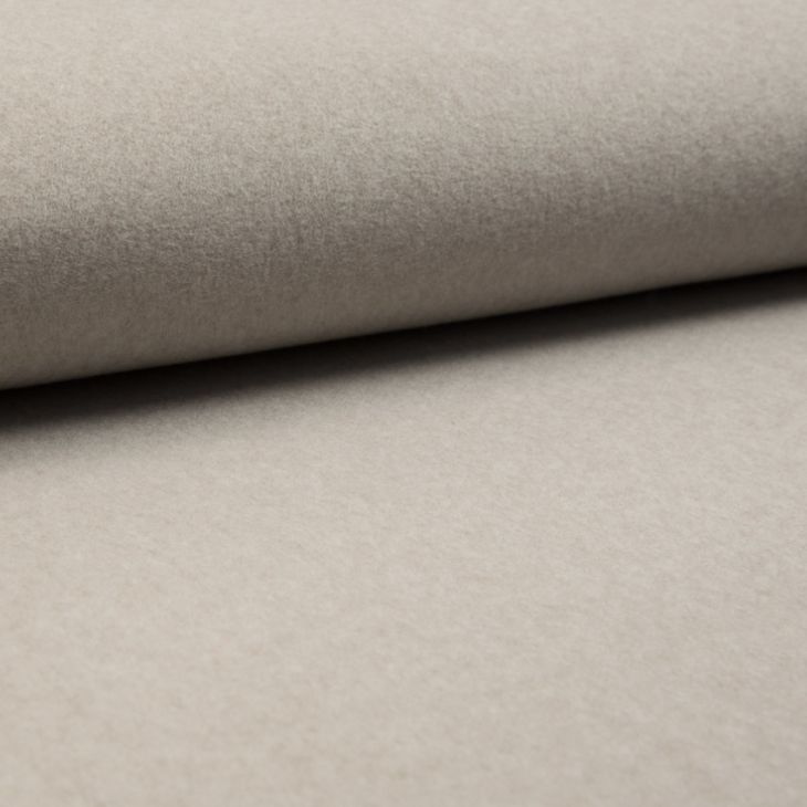 Tissu Coton Bio Uni Blanc