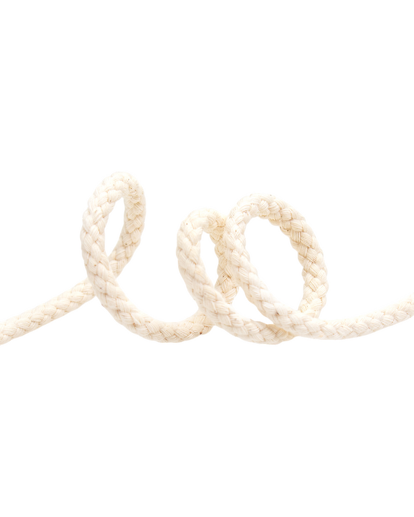 Cordon en coton Ø 4 mm - unité de 1 m (écru)