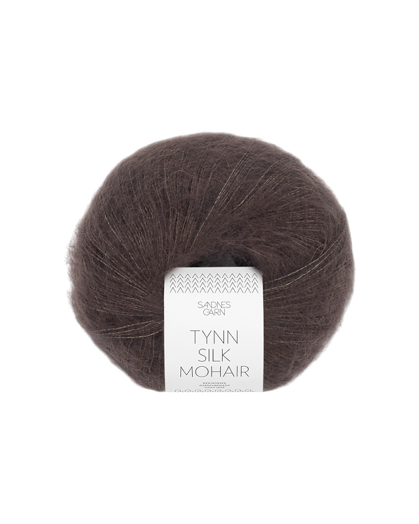 Sandnes Garn Tynn Silk Mohair (3880/dark chocolate)
