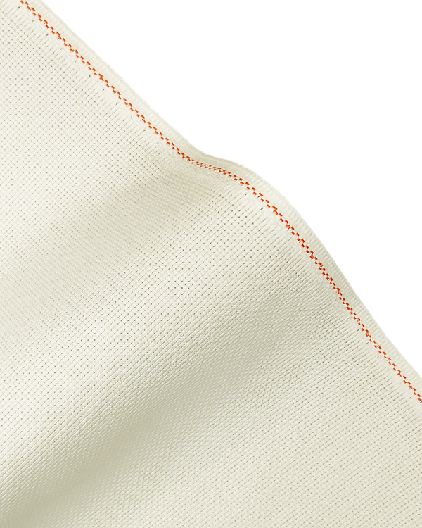 Trame/toile à broder - coton "Aïda Star - 14 ct" (offwhite) de Zweigart