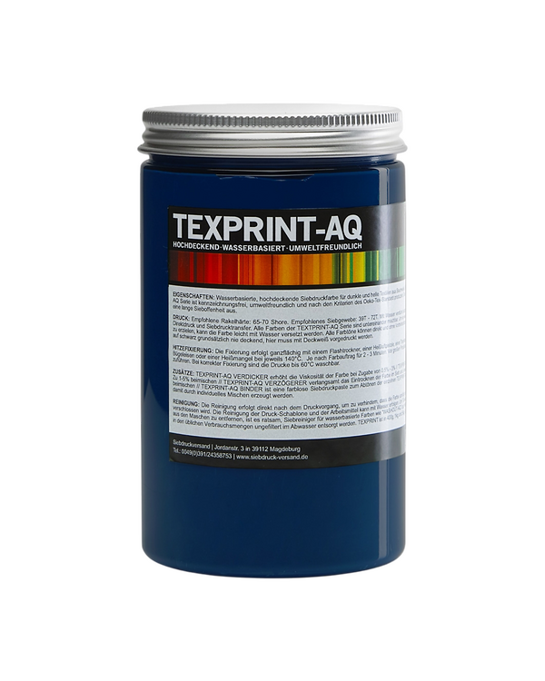 Encre de sérigraphie - opaque "TEXPRINT-AQ" 250 g (57/bleu royal)