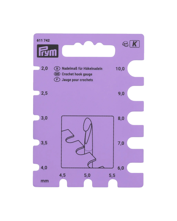 PRYM Jauge pour crochets 611742