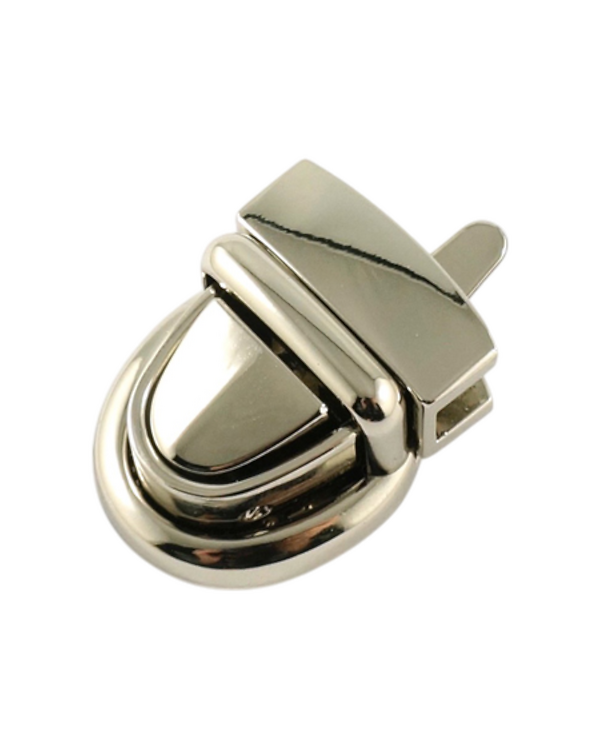 Fermeture encliquetable / fermeture de cartable "Tuck-Tite Basic" - 20 mm (argenté)