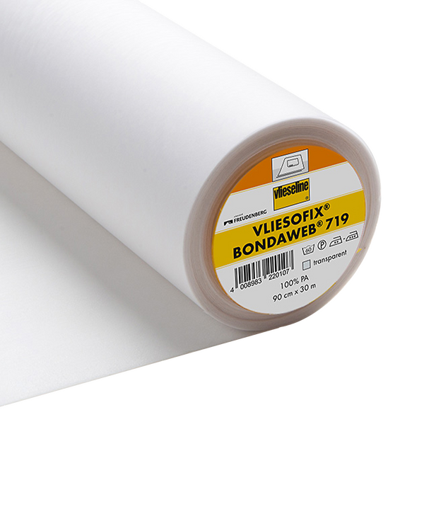 Vlieseline "Vliesofix" - voile d'enduction thermocollant double face (blanc)