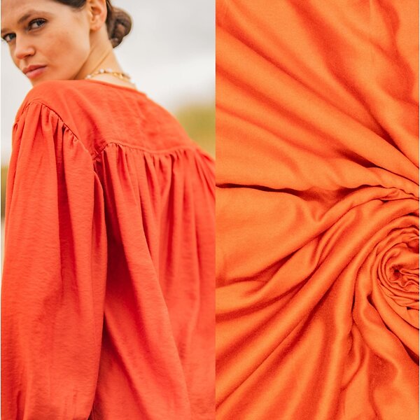 Mélange viscose "Maris - Fibre Mood" (rouge rouille)