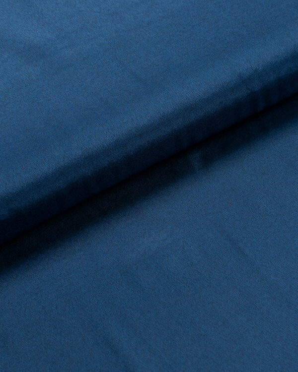 Tissu pour doublure viscose - uni "Neva'viscon®" (bleu foncé)