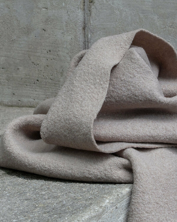 Laine bouillie "Samira" (sable)