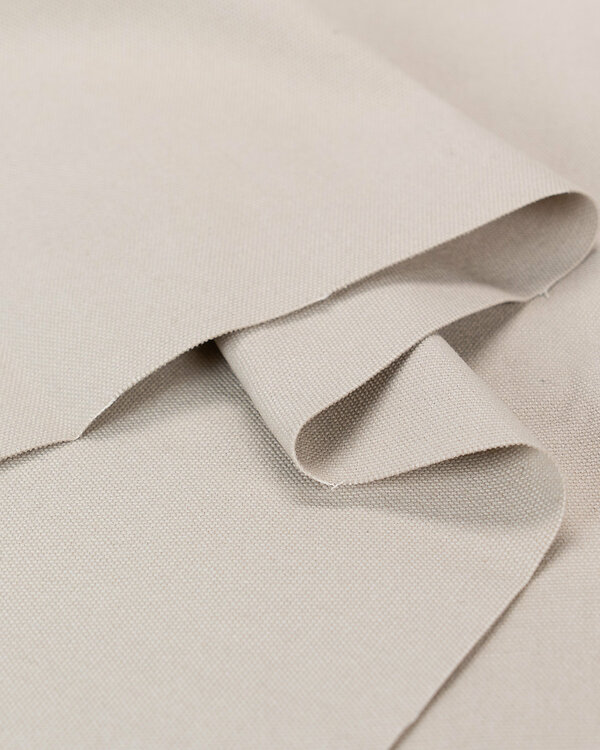 Heavy canevas en coton "Waxed Endure" (gris chaud)