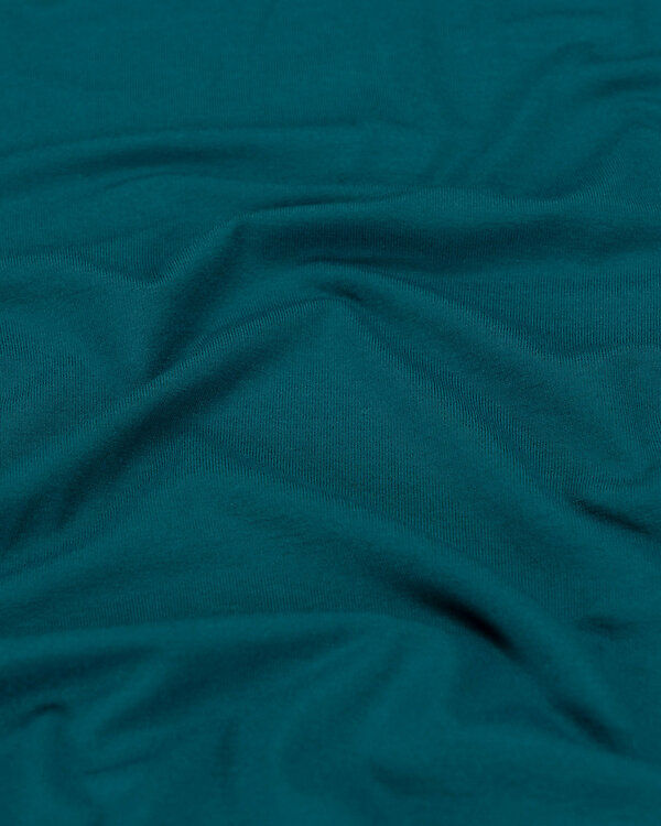 Jersey de viscose - uni "Haya" (pétrole bleu)