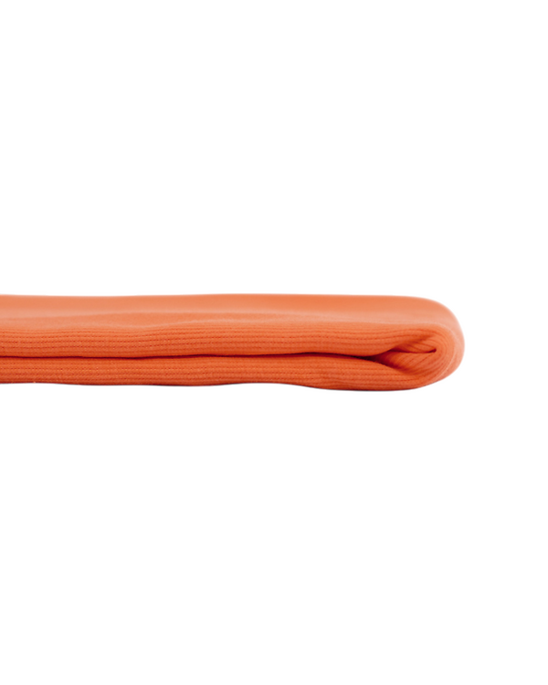Bord-côte côtelé "uni - coral rose" (corail) de See You at Six