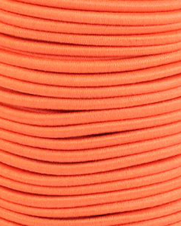 Cordon caoutchouté ''Élastique'' - Ø 3 mm (orange)