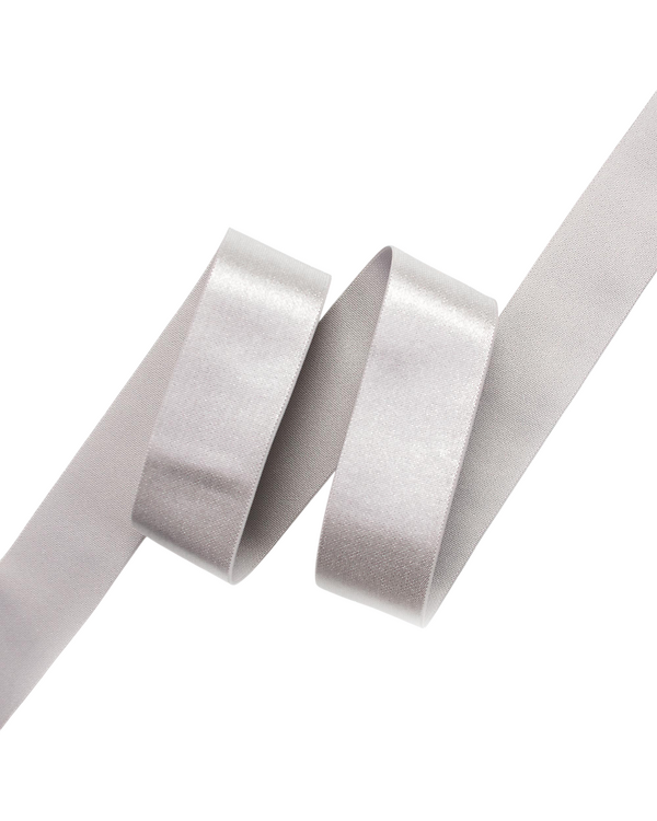 Ruban élastique "Satin" 30 mm (gris argenté)