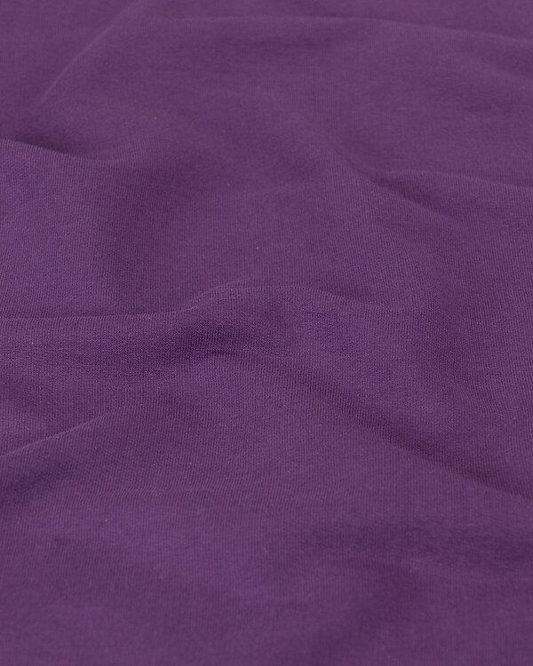 French terry en coton bio "Nola" (aubergine)