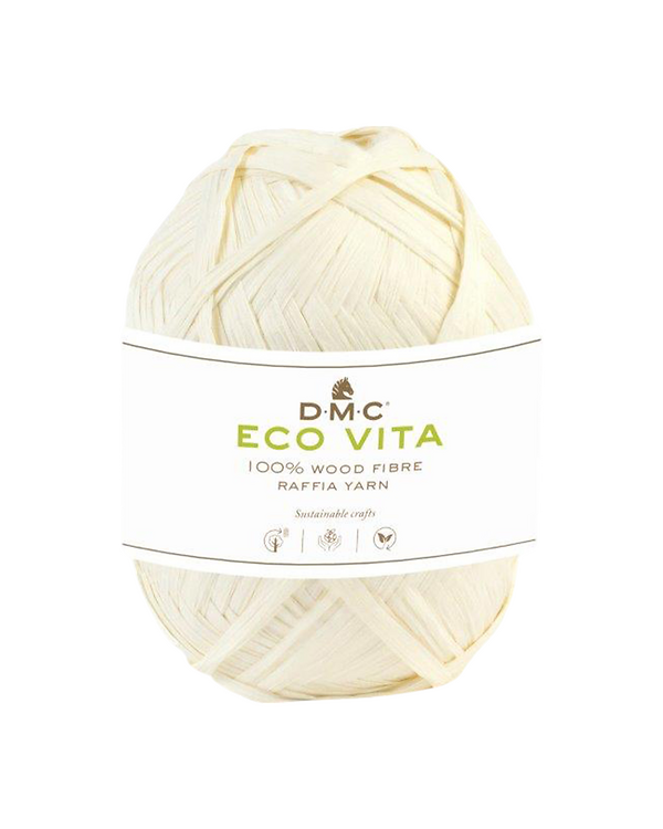 DMC - Fil Raphia "Eco Vita Raffia" (031/écru)