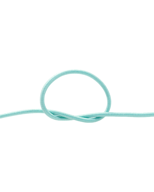 Cordon élastique "Elastic" - Ø 2 mm (bleu océan)