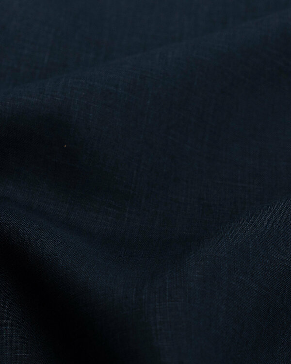 Tissu en lin European Flax "Luz" (bleu nuit)