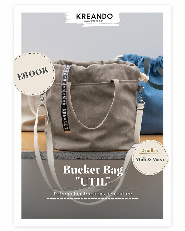 Instructions & patron - Couture - Sac "UTIL" de KREANDO