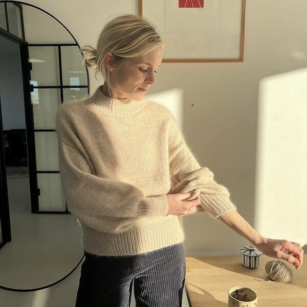 Modèle tricot pull "BALLON Pullover" de PetiteKnit (allemand)