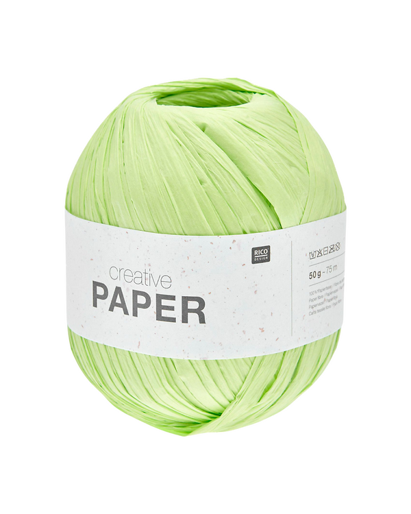 Fil de papier - Rico Creative Paper (vert clair)