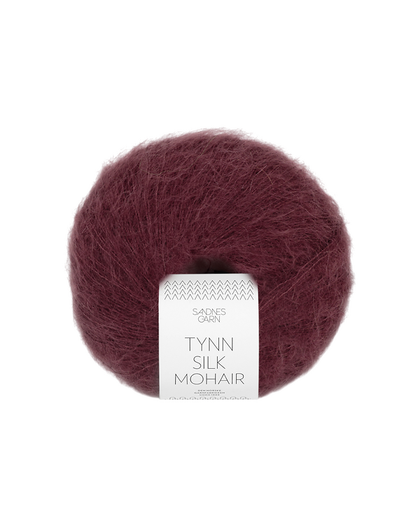 Sandnes Garn Tynn Silk Mohair (4372/deep burgundy)