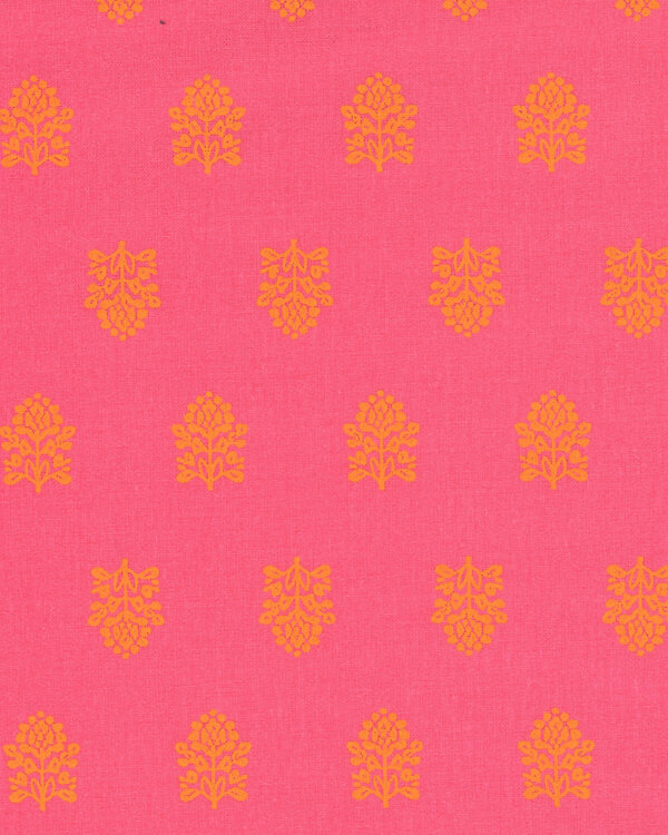 AU Maison Toile cirée "Leela-Pink/Orange" (fuchsia-orange)