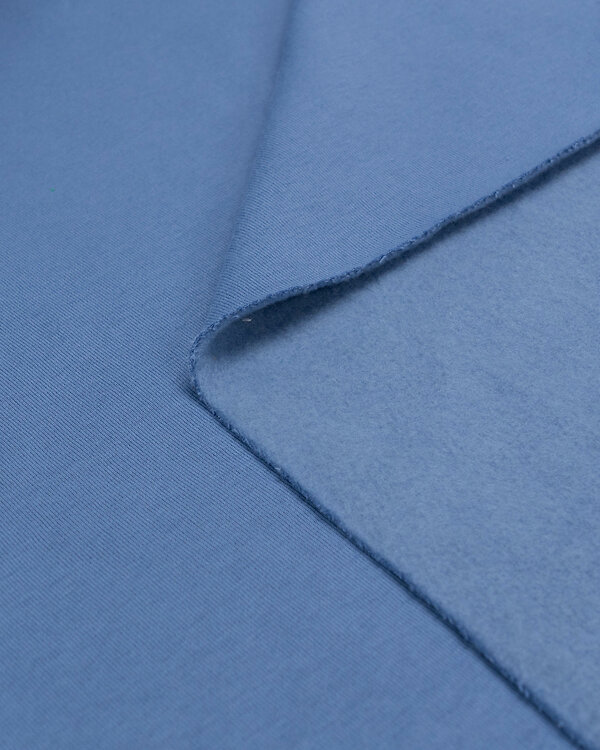 Sweat de coton "Heavy Jogging" (bleu lilas)