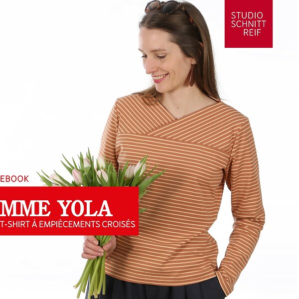Tuto & patron PDF - shirt "Madame Yola" (Gr. XS-XXL) de STUDIO SCHNITTREIF (en français)