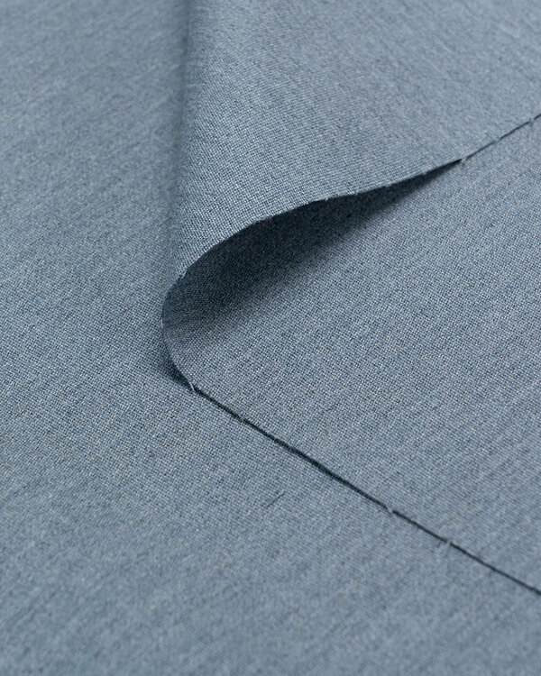 Tissu d'ameublement pour l'extérieur - recyclé "Artà Clásico - reef" (bleu fumé / gris pierre chiné)