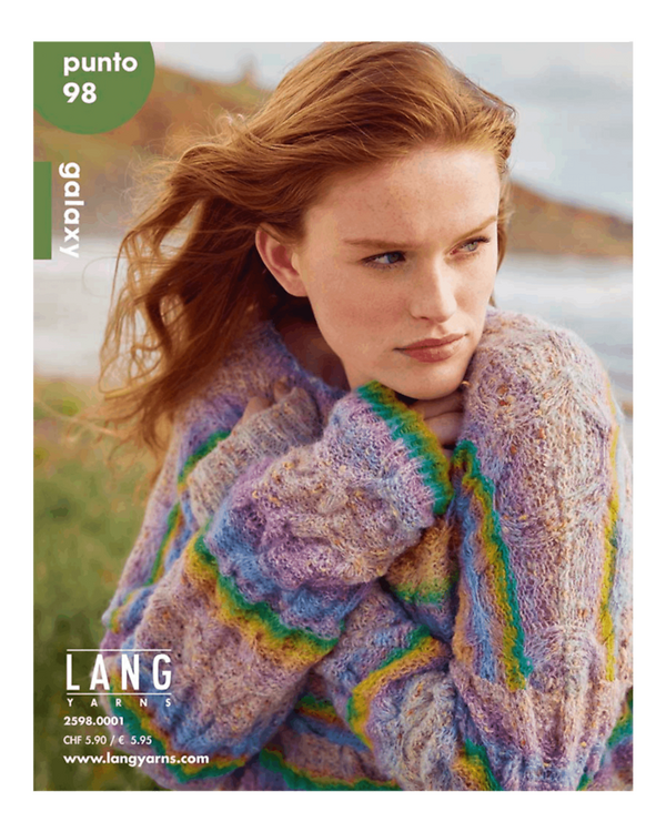 Magazine "Punto 98 - GALAXY" de LANG Yarns (all/fr/nl)