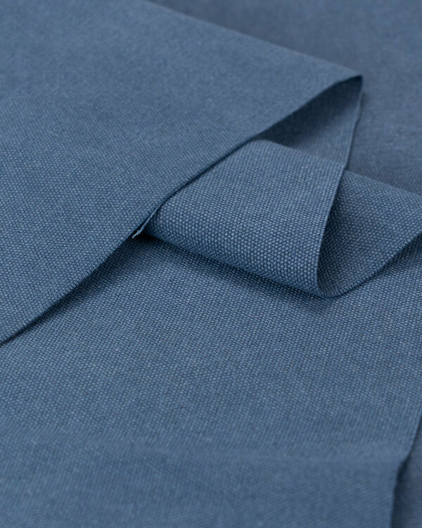 Heavy canevas en coton "Waxed Endure" (bleu denim)