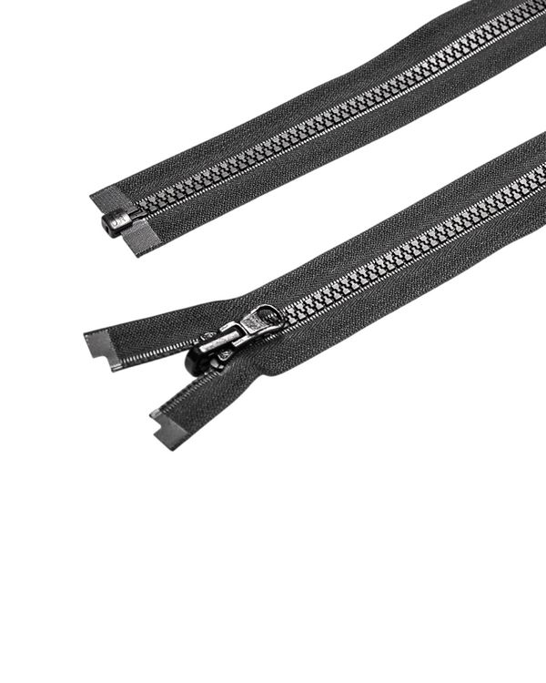 Fermeture à glissière - réversible séparable "Vislon®" (580 noir) de YKK