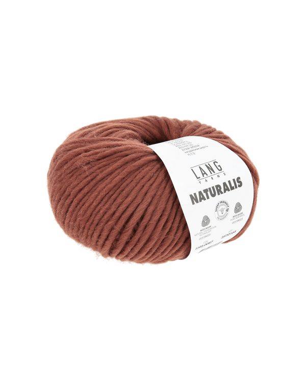 LANG Yarns NATURALIS - laine mérinos (0087/brique)