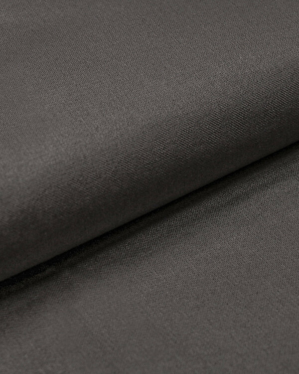 Canevas coton enduit "Basic" (anthracite)