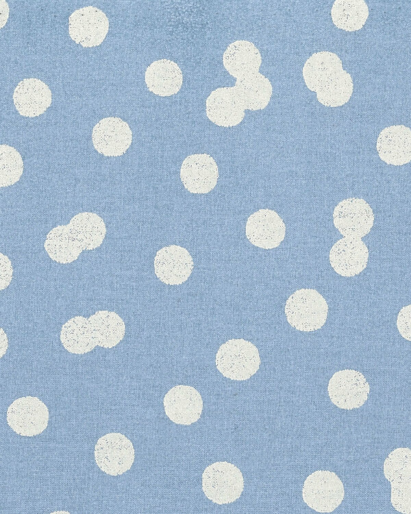 AU Maison Toile cirée "Bobbi-Light Blue" (bleu clair-blanc cassé)