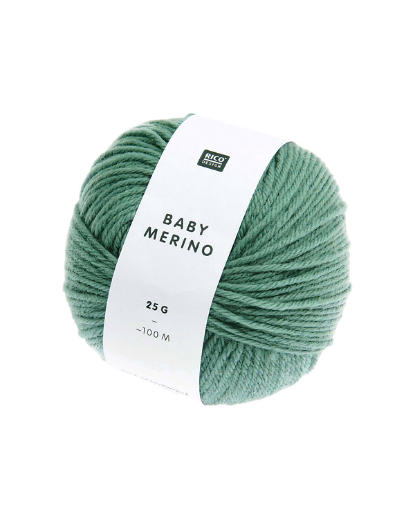 Laine bébé - Rico Baby Merino (lierre)