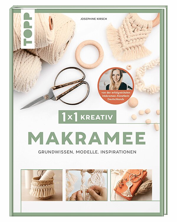 Livre - "1x1 Kreativ Makramee" de Josephine Kirsch (en allemand)