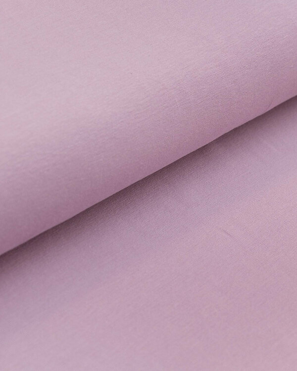 Sweat d'été de coton bio - french terry "Nola" (lilas grisé)