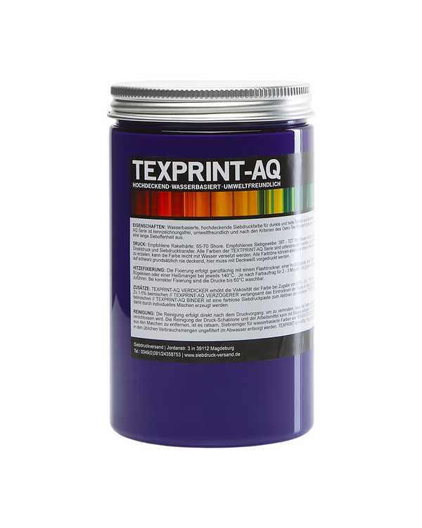 Encre de sérigraphie - opaque "TEXPRINT-AQ" 250 g (50/violet)