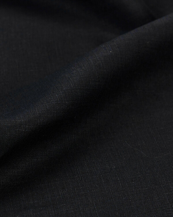 Tissu en lin European Flax "Luz" (noir)