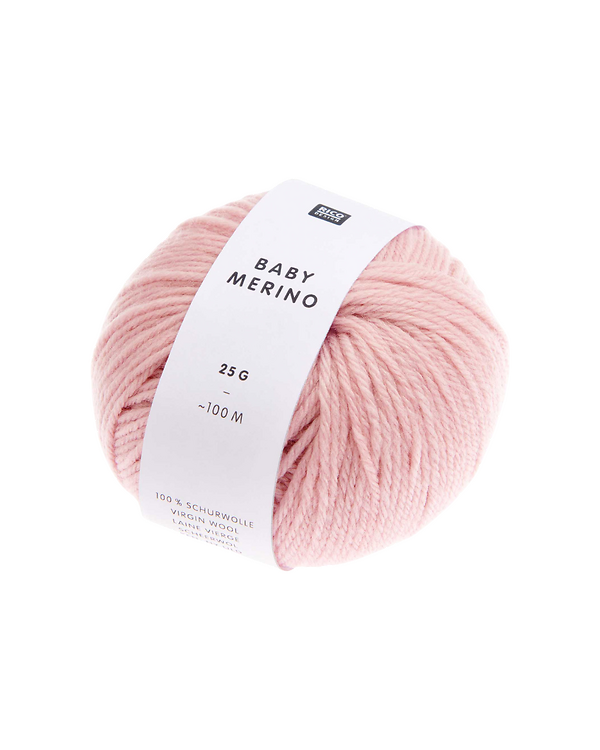Laine bébé - Rico Baby Merino (rose)