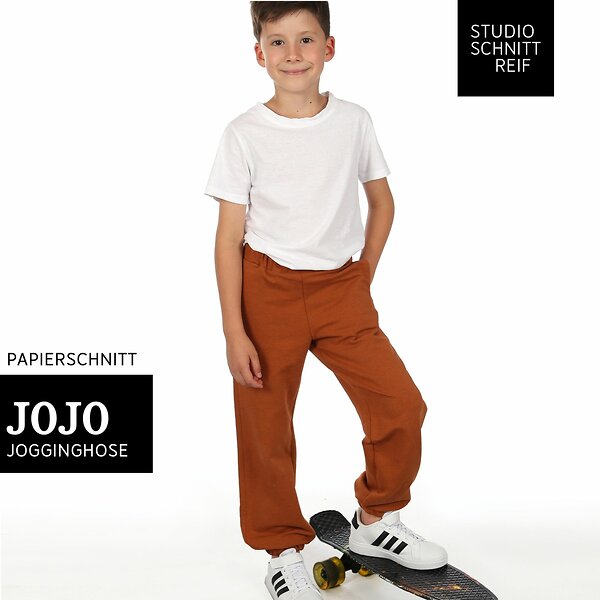 Patron - enfants pantalon de jogging "Jojo" (t. 86-152) de STUDIO SCHNITTREIF (en allemand)
