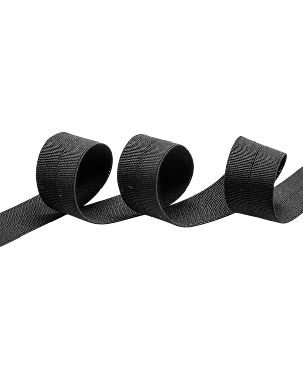 Ganse - élastique 20/30 mm (noir)