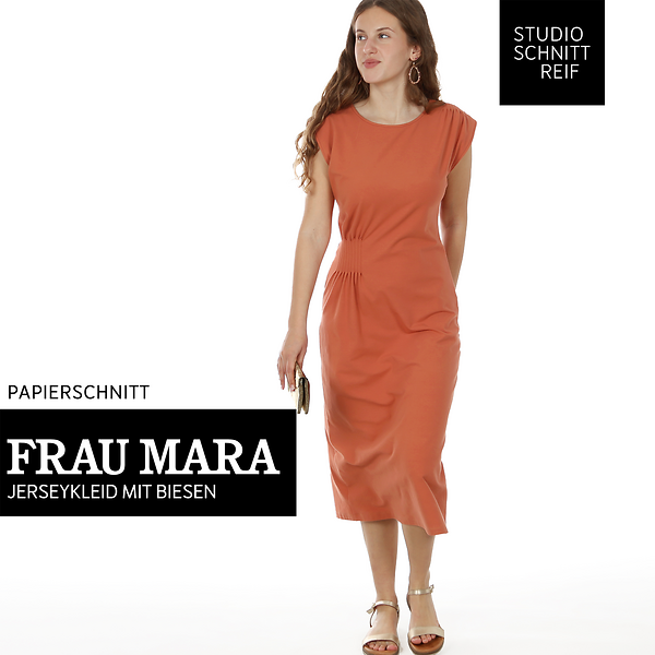Patron - robe jersey "Frau Mara" (t. XS-XXL) de STUDIO SCHNITTREIF (en allemand)