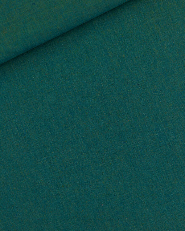 Lin/viscose "uni - teal green" (vert pétrole) de See You at Six