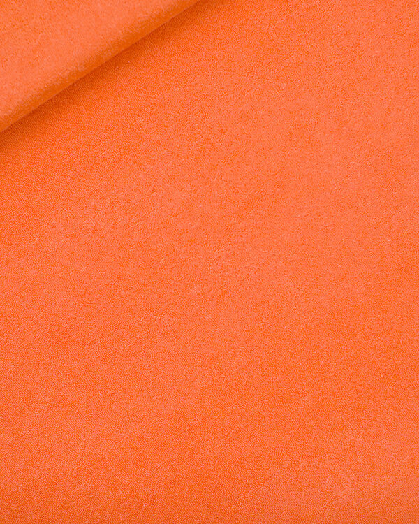 Tricot éponge coton "uni - coral rose" (corail) de See You at Six